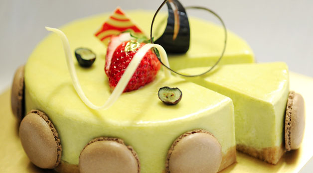 GREEN TEA CHEESECAKE – A tempting cheesecake with a Chinese twist